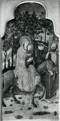 Cycle of the Life of the Virgin, Flight into Egypt